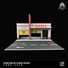 SHELL MoreArt 1:64 Maintenance Shop Lighting Version Integrated Diorama