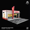 SHELL MoreArt 1:64 Maintenance Shop Lighting Version Integrated Diorama