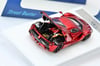 Street Buster 1/64 LaFerrari (F150) Metallic Red -with Lewis Hamilton figure