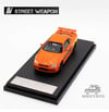 Street Warrior 1:64 Nissan Skyline R34 GTR Z-Tune Orange (No.1 of 599)