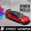 Street Weapon 1:64 BMW G82 M4 Wide-body - Metallic Red