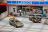 Street Weapon 1:64 Porsche RWB 993 Matte Green -High Tail