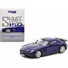 Tarmac Works 1/64 Mercedes-Benz SLS SMG Coupe Black Series SHMEE150 Blue - Global64