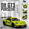 Trends Hobby 1:64 Porsche 911 GT3 R DTM 2024 YELLOW 241084(C)