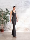 İspanyol Scrunch Butt Tulum Siyah Renk 1500