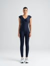 Luna Backless Lacivert Renk 3302
