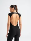 Luna Backless Tulum Siyah Renk 3300