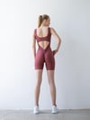 Şort Scrunch Butt Tulum Koyu Rose 1704