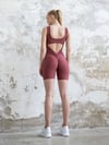 Şort Scrunch Butt Tulum Koyu Rose 1704