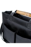  Üç Gözlü Siyah Tote Bag Kadın Çantası 