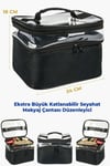 File Kozmetik Çantası - File Makyaj Seyahat Çantası