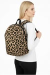 Leopar Desenii Kadın Mini Sırt Çantası | Günlük Kullanım & Yürüyüş | 10 Litre | Unisex