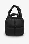 Puffer Kabartmalı Puf Kumaş Kapitoneli Shopper Kadın Çantası