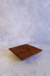 4 Lü Ligna Ahşap Rölyefli Dikdörtgen Sunum Seti (22 Piramit, 16x26, 18x18, 12,5x17) Cm Servis Seti