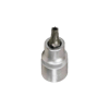1/4inç 6 Köşe Delikli Torx CrV Lokmalar