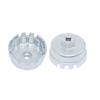 64 mm. x 14 3/8inç Aluminyum Filtre Kapağı