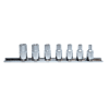 7 Parça 1/4inç CR-V E Tipi Torx Lokma Seti