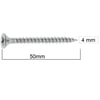 AKDENİZ SUNTA VİDASI 4.0x50 (500 AD.)