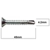 AKDENİZ YHB MATKAP UÇLU VİDA 4.2x45 (500 AD.)