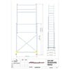 AKROBAT TELESKOPİK İSKELE 2x3=6 MT TMI300