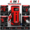 Attlas AJS 12 4'ü 1 Arada Akü Takviye Cihazı 12V 6A 120 PSI Lastik Şişirme Powerbank LED
