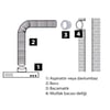BACA KLAPESİ BEYAZ AK-121