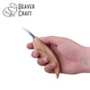 BeaverCraft C8 Ahşap Oyma Bıçağı - Küçük Yontma