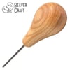 BeaverCraft P12/02 Avuç İçi Derin Oluklu Ahşap Oyma Iskarpelası, 2mm