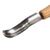 BeaverCraft P8A/14 Avuç İçi Kısa Eğri Oluklu Ahşap Oyma Iskarpelası, 14 mm