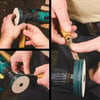 BeaverCraft PW1 Deri Parlatma ve Bileme Tekerleği, 76 mm