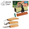 BeaverCraft S13 Ahşap Kuksa Kaşık Oyma Bıçağı Seti, 6 Parça