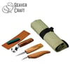 BeaverCraft S17 Ahşap Oyma Bıçağı Seti, 6 Parça