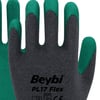 BEYBİ PL-17 FLEX LATEKS ELDİVEN YEŞİL- GRİ NO:9