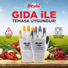 BEYBİ PN5 NAYLON NİTRİL ELDİVEN SARI NO: 10