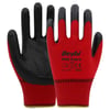 BEYBİ PN5 ZEBRA ELDİVEN KIRMIZI-SİYAH NO: 9