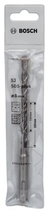 Bosch - Plus-1 Serisi, SDS-plus Kırıcı Delici Matkap Ucu 8*160 mm