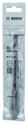 Bosch - Plus-1 Serisi, SDS-plus Kırıcı Delici Matkap Ucu 5.5*160 mm
