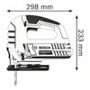 BOSCH DEKUPAJ GST8000E+ EKS.ZIMPARA GEX125-1AE SET