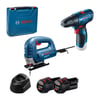 BOSCH DEKUPAJ GST8000E+AKÜLÜ VİDALAMA GSR120LI SET