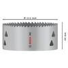 BOSCH PRO Bİ-METAL PANÇ 111 MM 2608901537
