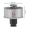 BOSCH PRO SHEET METAL PASLANMAZ PANÇ 51 2608594455