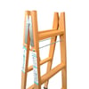 BUSE A TİPİ AHŞAP MERDİVEN 4 BASAMAK(140CM) AG-104