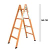 BUSE A TİPİ AHŞAP MERDİVEN 4 BASAMAK(140CM) AG-104