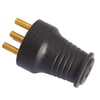BYLİON TRFZ. KAUÇUK DÜZ (ERKEK) FİŞ 3x25A KOD:KEFT