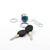 CANEX MANDALLI ÇEKMECE KİLİDİ NİKEL 25 MM