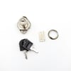 CANEX OVAL TİP ÇEKMECE KİLİDİ NİKEL