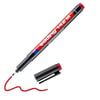 EDDİNG 142 M OHP ASETAT KALEMİ KIRMIZI