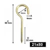 ERSA PİTON 21x80 (100 AD.) ER-109