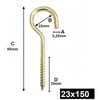 ERSA PİTON 23x150 (100 AD.) ER-113