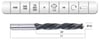 EVAR  HSS  DIN 338 RN  HADDE MTK    3.7   MM.